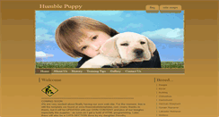 Desktop Screenshot of humblepuppy.info